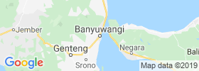 Banyuwangi map